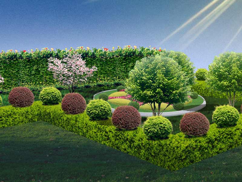 無錫廣場綠化工程 無錫廣場綠化工程